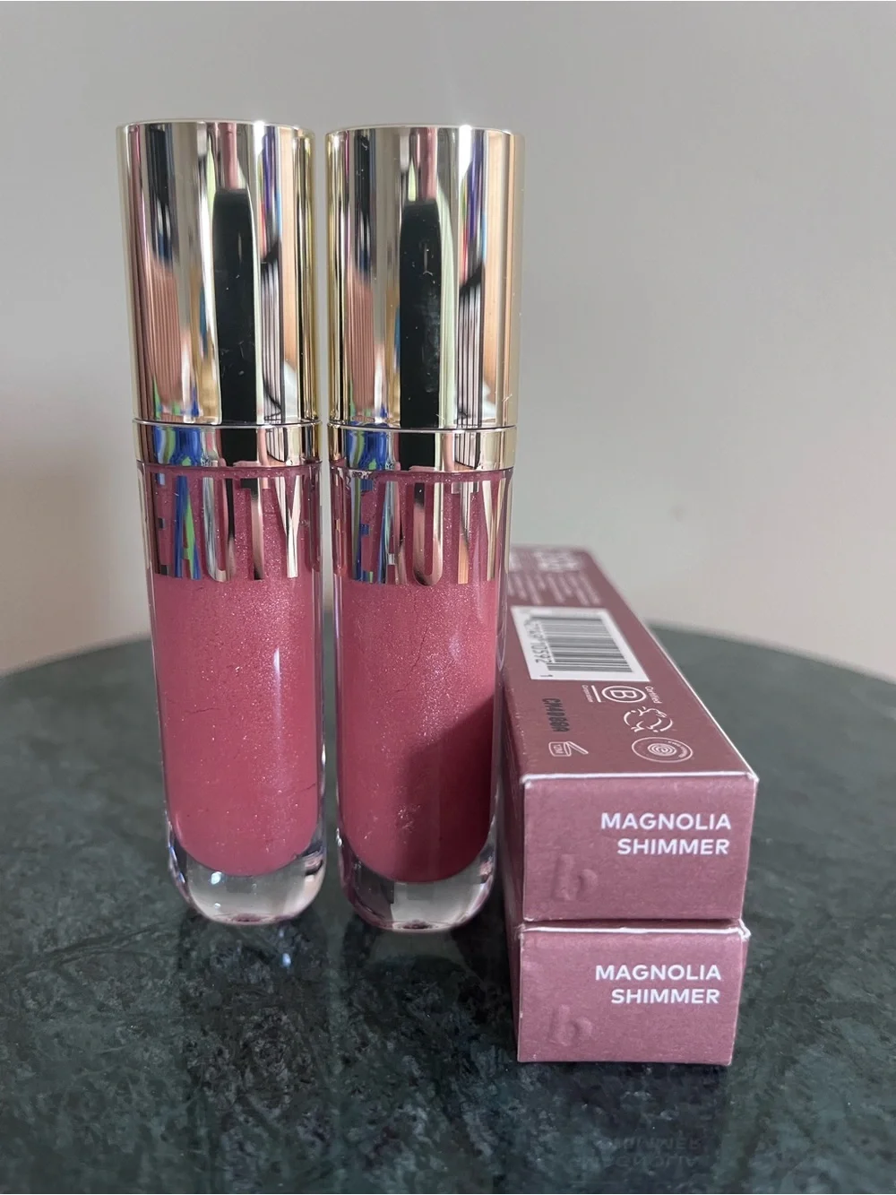 Two Beautycounter Beyond Gloss in Magnolia Shimmer, NIB